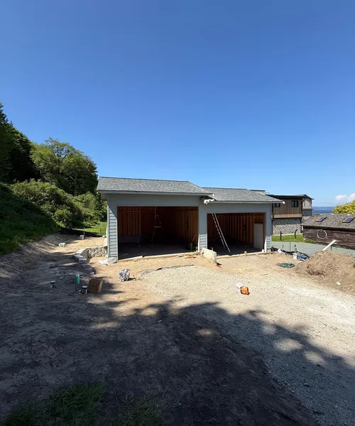 Built New Garages in Whidbey Island 